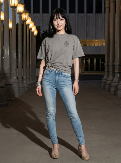 Isaiah 40:8 Foundation Tee - Cement