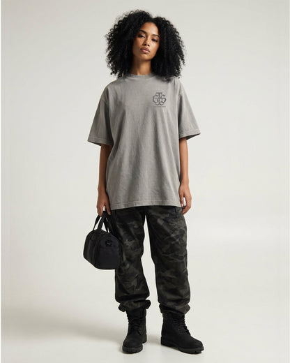 Isaiah 40:8 Foundation Tee - Cement