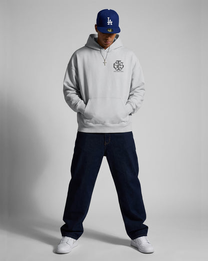 Isaiah 40:8 Foundation French Terry Hoodie - Cool Grey