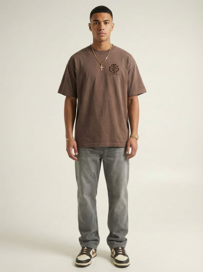 Isaiah 40:8 Heritage Tee - Mocha