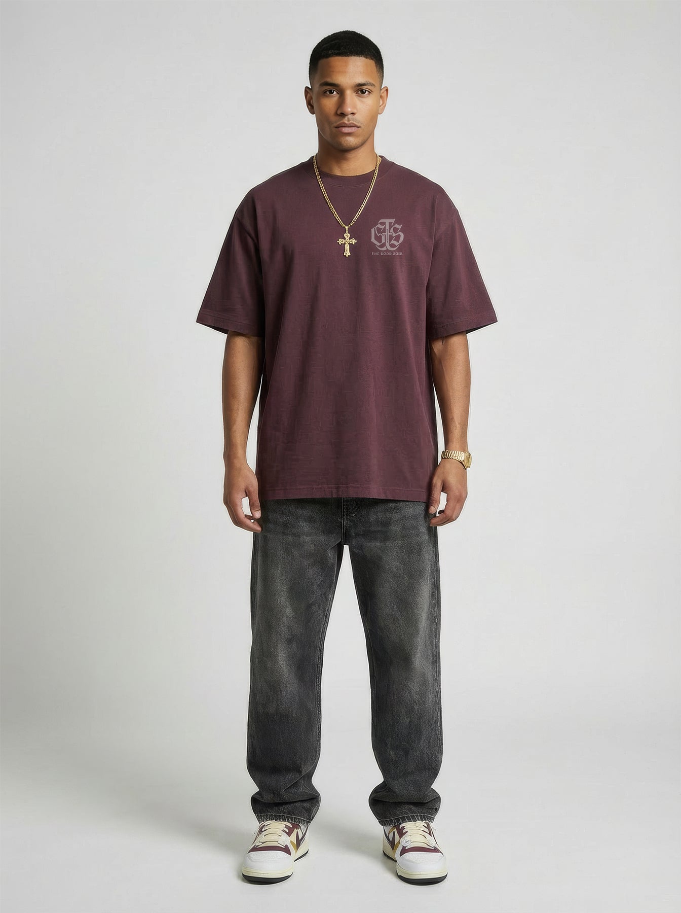 Isaiah 40:8 Royal Tee - Vintage Wine